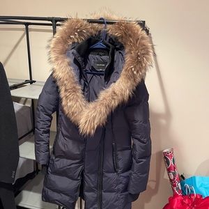 Mackage women’s coat size small.  Color - ink